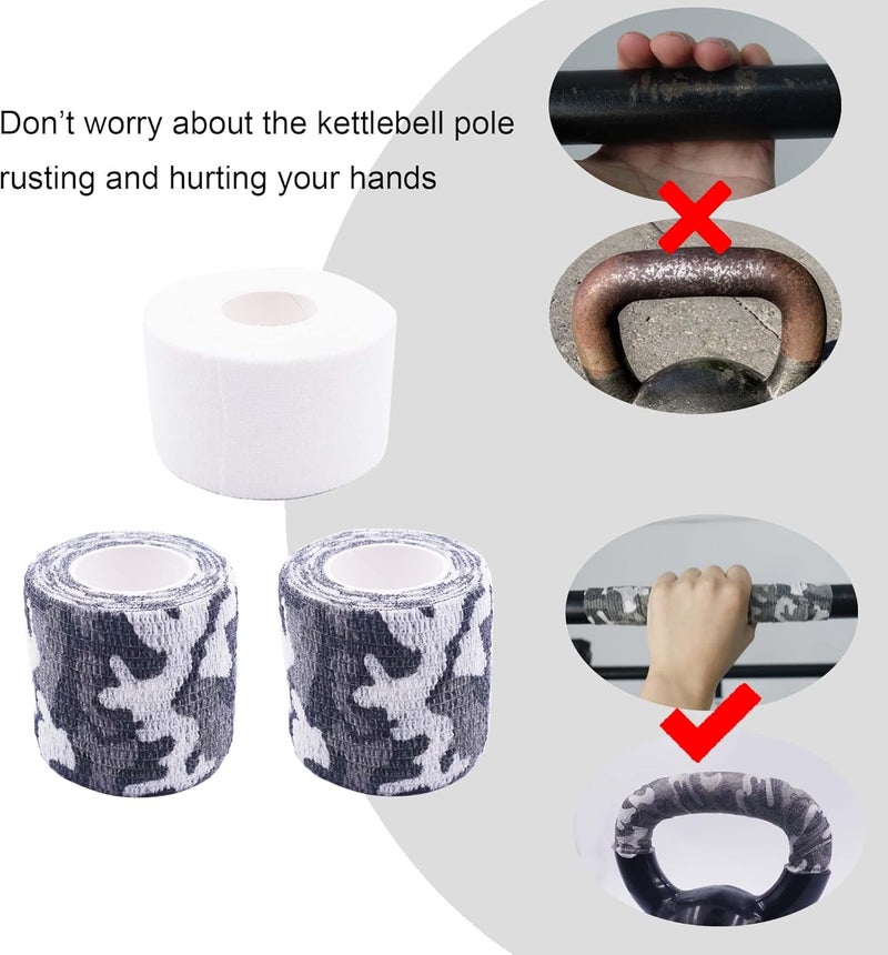 Lights Mountain Grip Tape Non-Slip and Breathable - Kettlebell Handle, Hockey, Baseball - 2 inch Width 14.7 feet Length - Image 5